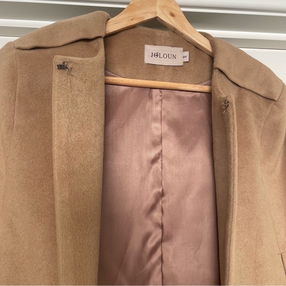 HOST PICK⭐️NWOT Beautiful Beige Cape Coat - Picture 6 of 10